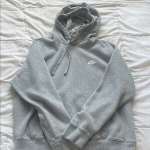 Nike Heather Gray Pullover Hoodie